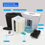 Hydrogen Water H2 Inhalation Machine with 150Ml/Min 99.99% High Purity H2 Low Noise Hydrogen Water Generator Ionizer SPE/PEM