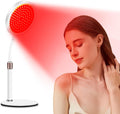Red Light Therapy Device with Base, 660Nm Red Light & 850Nm &940Nm near Infrared Light Therapy Lamp with Timer, Red Light Lamp for Body at Home