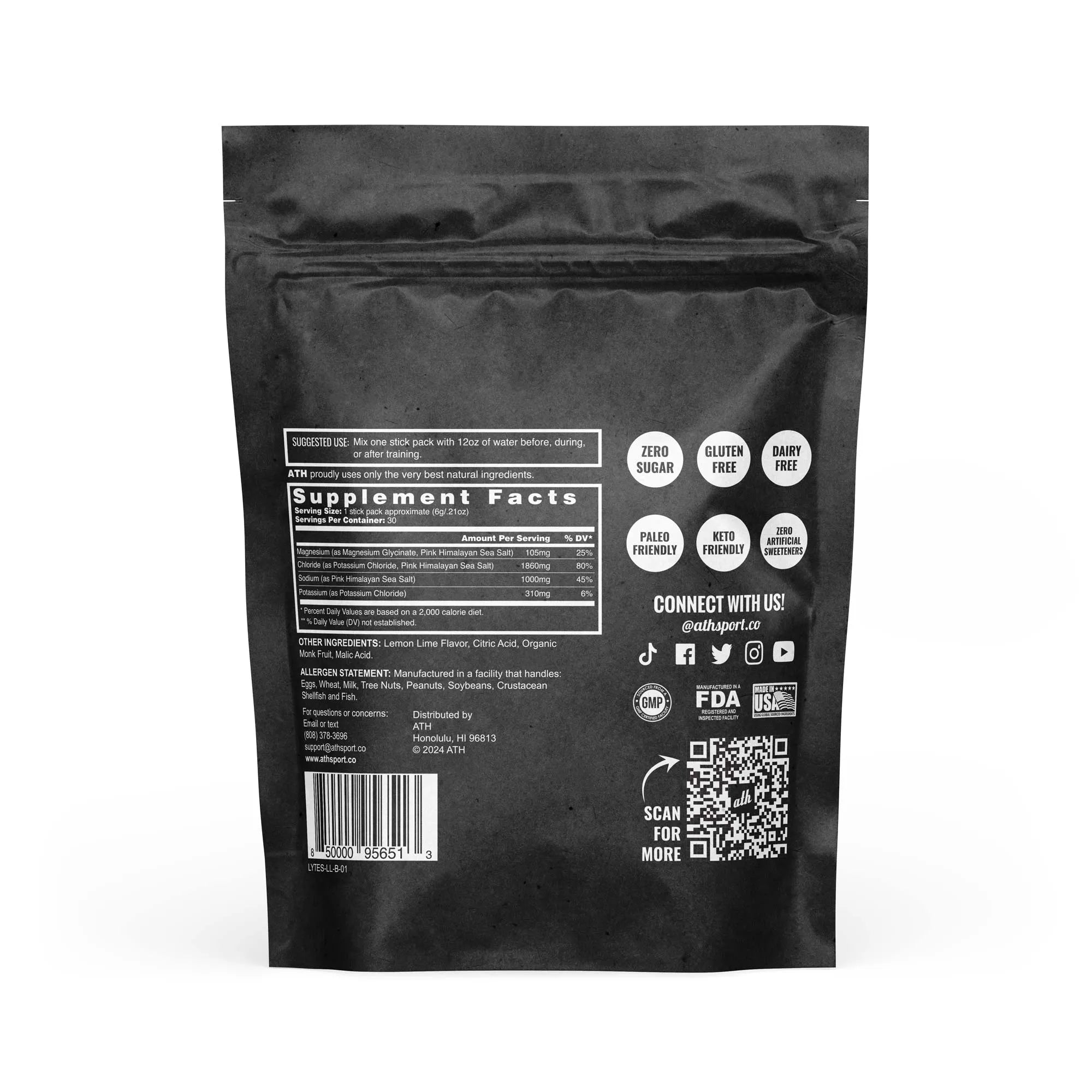 LYTES ZERO-SUGAR ELECTROLYTES