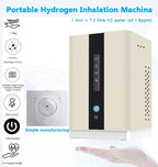 Hydrogen Water H2 Inhalation Machine with 150Ml/Min 99.99% High Purity H2 Low Noise Hydrogen Water Generator Ionizer SPE/PEM