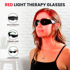 Therapy Glasses - Eye Protection for Red Light (600Nm-900Nm) - Goggles