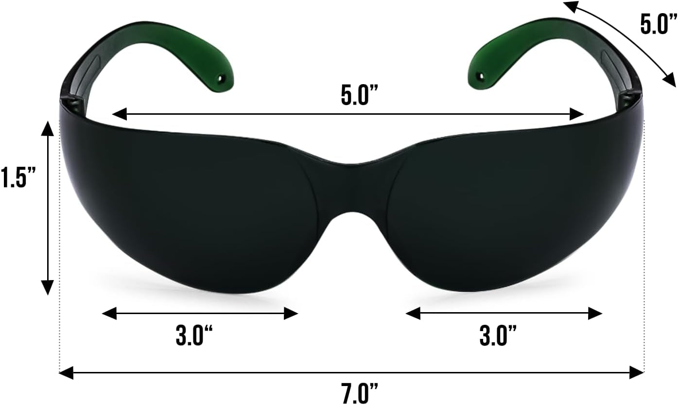 Therapy Glasses - Eye Protection for Red Light (600Nm-900Nm) - Goggles