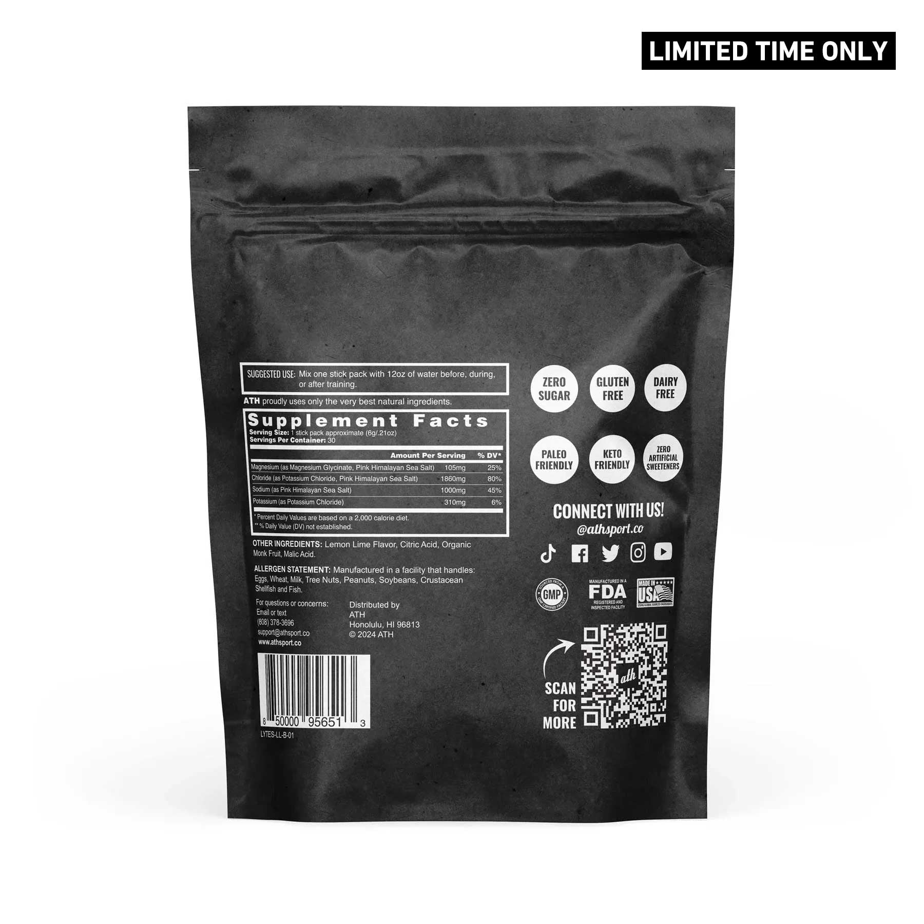 LYTES ZERO-SUGAR ELECTROLYTES