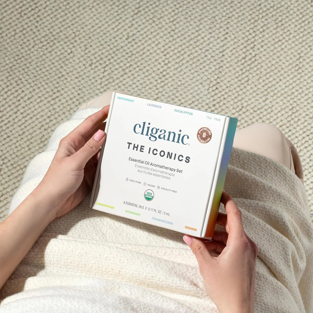 Organic Aromatherapy Set - Top 8 Essential Oils - 8X0.17Oz